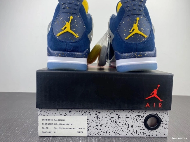 Cheap MAX Air Retro (PE) 4 Jordan Michigan AJ4-1036660 0717